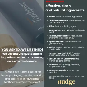 628011221001 NUDGE Nano Hydroxyapatite Toothpaste Fluoride #2