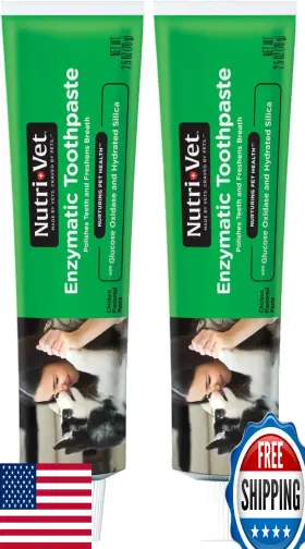 B0D7VN29W4 NUTRI-VET Enzymatic Dog Toothpaste Foaming Chicken