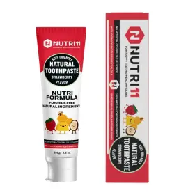 860014283659 NUTRI11 Nutri Natural Kids Toothpaste Fluoride