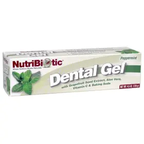 728177010300 NUTRIBIOTIC Dental Gel Golden Peppermint Gse