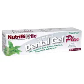 728177010317 NUTRIBIOTIC Dental Gel Truly Whitening Gse Aloe