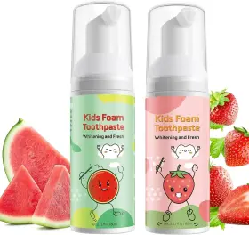 445004513539 NVXNMSD Foam Toothpaste Kids Pack Fluoride