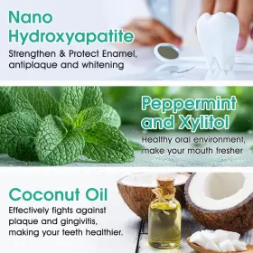 762418938299 ONZNOZ Toothpaste Tablets Nano Hydroxyapatite #3