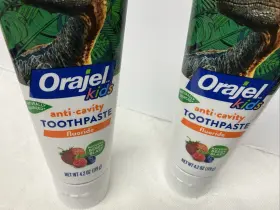 122777 ORAJEL Kids Jurassic Anti Cavity Fluoride Toothpaste #2