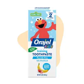 191565406151 ORAJEL Training Toothpaste Berry Fruity Fluoride