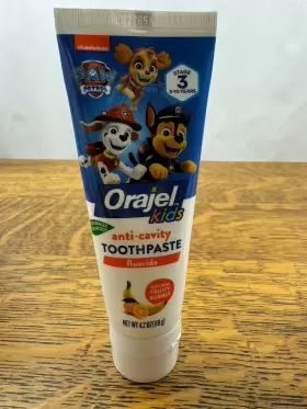 20249 ORAJEL Paw Patrol Anticavity Fluoride Toothpaste Fruity #2