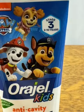 20249 ORAJEL Paw Patrol Anticavity Fluoride Toothpaste Fruity #3