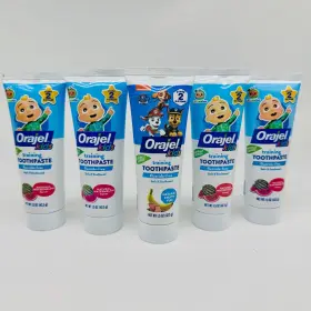 310310430245 ORAJEL Kids Training Toothpaste Fluoride Flavors