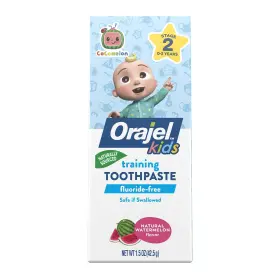 310310430252 ORAJEL Kids Cocomelon Training Toothpaste Recom