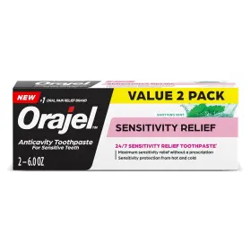 0310310430313 ORAJEL Sensitivity Relief Toothpaste Flavor