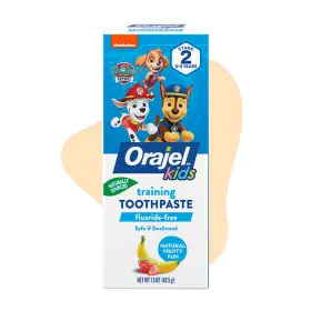 609132534645 ORAJEL Kids Training Toothpaste Sugar Natural