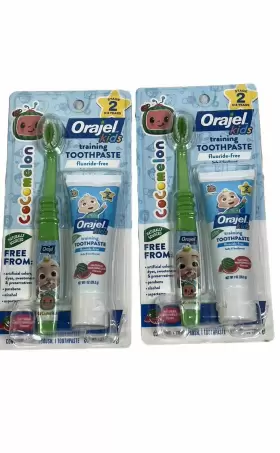 TE2292024 ORAJEL Cocomelon Kids Training Toothbrush #2
