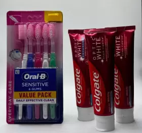 987176138866 ORAL-B Toothbrush Colgate Optic Paste Expiry