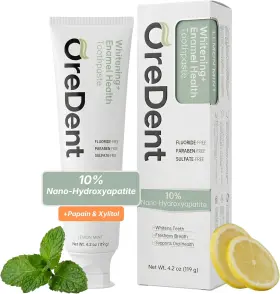 744759928078 OREDENT Fluoride Nano Hydroxyapatite Whitening