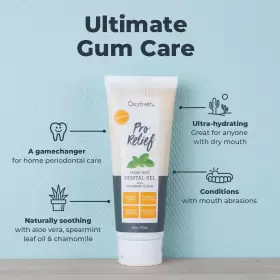 445001398337 OXYFRESH Pro Relief Dental Gel Zinc Infused Aloe #2