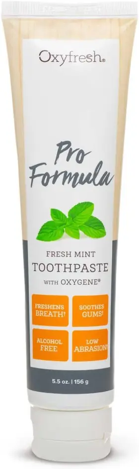 445029488454 OXYFRESH Toothpaste Gentle Abrasion Fluoride