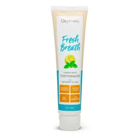 638822000016 OXYFRESH Breath Lemon Toothpaste Fluoride