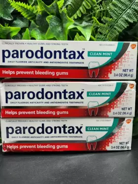 38470 PARODONTAX Toothpaste Bleeding Gums Gingivitis Cavity #2