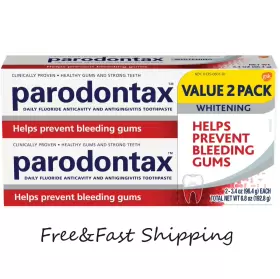 38480 PARODONTAX Whitening Toothpaste Bleeding Gums Ounces
