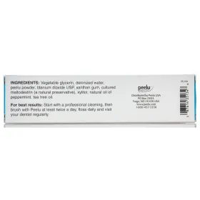 087614351339 PEELU Flouride Toothpaste Peppermint Natural #3