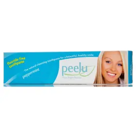 087614351339 PEELU Flouride Toothpaste Peppermint Natural