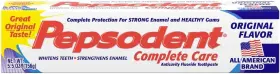 726084224834 PEPSODENT Care Toothpaste Flavor Pack