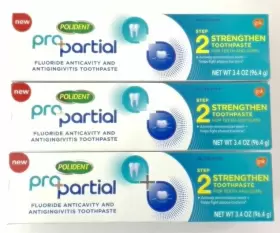 310158251002 POLIDENT Pro Partial Toothpaste Fluoride Step #3
