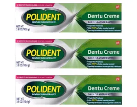 B004LTV18Q POLIDENT Dentu Creme Pack Dental Adhesive Cream
