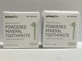 812090020376 PRIMAL LIFE ORGANICS Toothpowder Spearmint