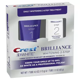 313599 PROCTER GAMBLE Crest Brilliance Step Clean Toothpaste