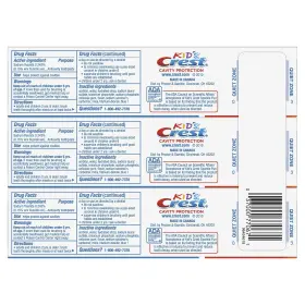 Cavalrywolf PROCTER GAMBLE Crest Kids Cavity Toothpaste Fun #2
