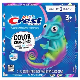 80713937 PROCTER GAMBLE Crest Kids Advanced Toothpaste Cavity #2