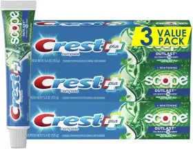 AD-BM5-87504 PROCTER GAMBLE Crest Whitening Scope Toothpaste