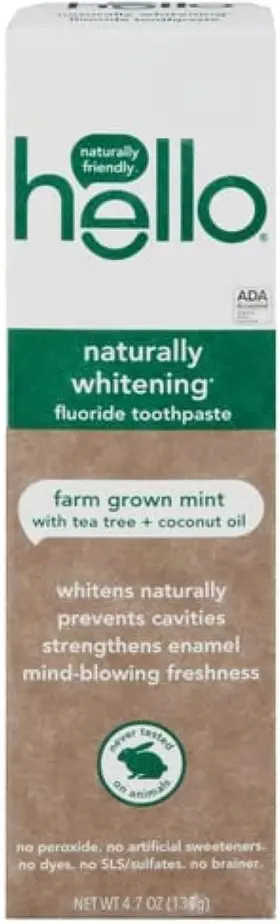 372358 ORAL Care Naturally Whitening Fluoride Toothpaste Sls