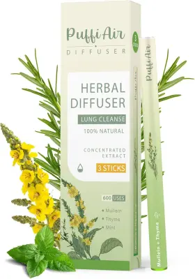 PADGREEN600 PUFFIAIR Herbal Diffuser Extracts Sticks Pack