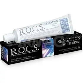 4346143047 R.O.C.S Toothpaste Sensation Whitening Pack