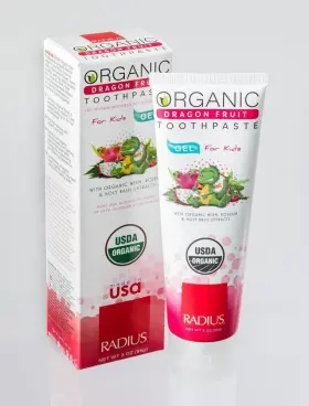 085178005347 RADIUS Dragon Fruit Toothpaste Kids Gel