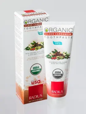 085178005361 RADIUS Clove Cardamom Toothpaste Gel