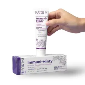 085178080641 RADIUS Immuni Minty Immune Toothpaste Elderberry
