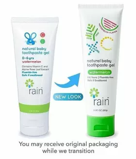 859321004101 RAIN Natural Baby Fluoride Kids Toothpaste Gel #2
