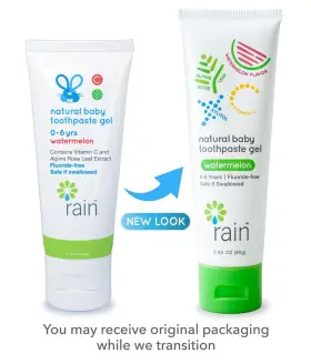 859321004231 RAIN Baby Toothpaste Fluoride Paste Gel Infant #2