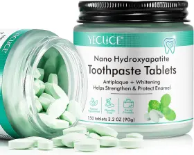 Yecuce-ygp-a REBODUM Toothpaste Tabs Nano Hydroxyapatite