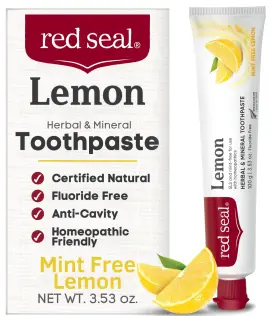 Red Seal Rs-lemon-nc Herbal And Mineral Fluoride Free 3.5 Of