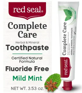 494810 RED SEAL Care Mild Toothpaste Natrue Natural