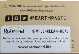 018788105664 REDMOND Pack Earthpaste Flouride Toothpaste #2
