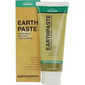 6PACK-UK REDMOND Name Earthpaste Natural Fluoride Vegan Gmo