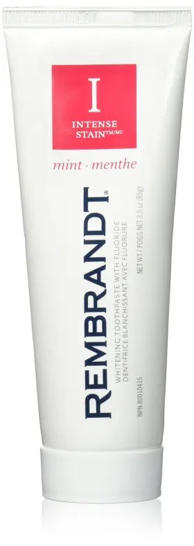 5871 REMBRANDT Toothpaste Intense Stain Flavor Tubes Pack