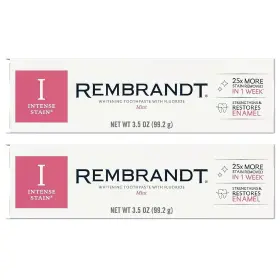 696395604079 REMBRANDT Intense Stain Whitening Toothpaste