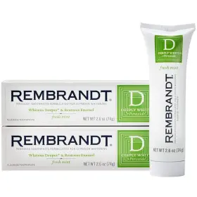B06Y63G78C REMBRANDT Deeply Peroxide Whitening Toothpaste