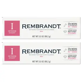 B071CDW6DH REMBRANDT Intense Stain Whitening Toothpaste